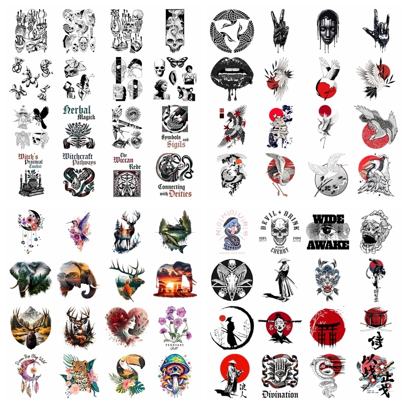 Printable Heat Transfer Vinyl - Retro klassischer Stil Tier Set Wärmeübertragung