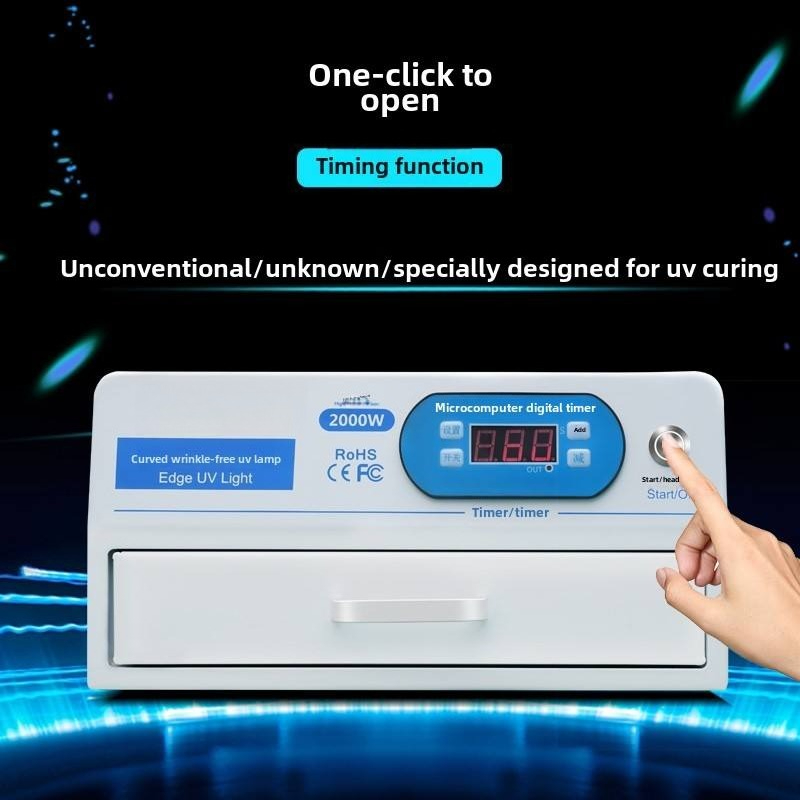 Exposure Unit Uv - 220V 110V Schubladen-LED-UV-Härtungslampe 2000W mit Timer