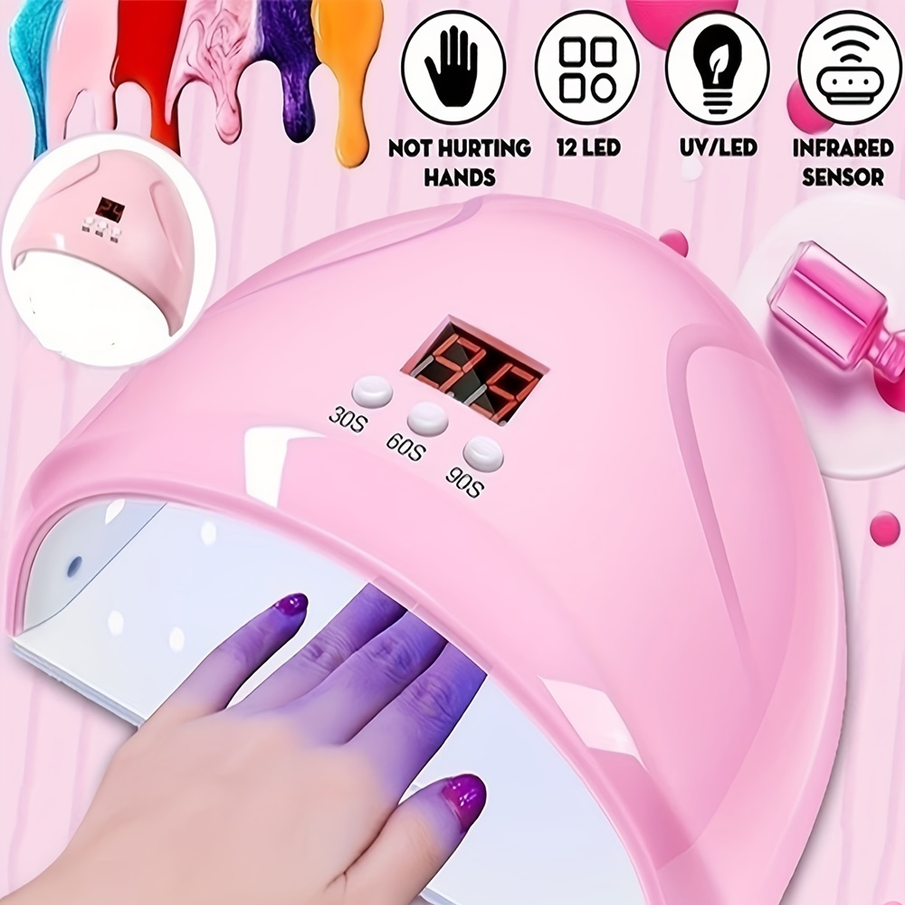 Exposure Unit Uv - UV-Nageltrocknerlampe für Gel-Nägel und Nagellack, Härtungs-