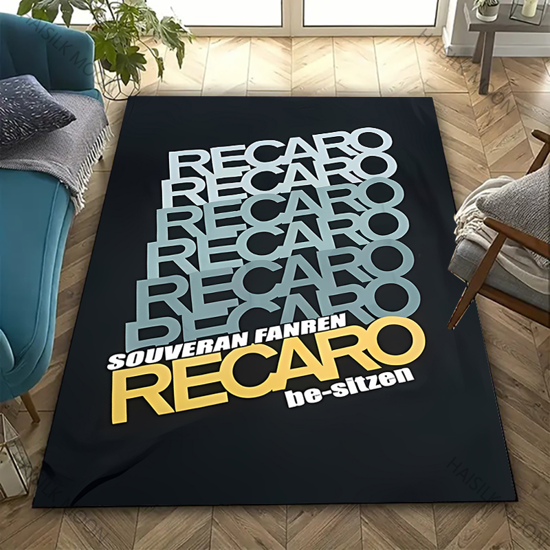 Commercial Printing Machine - 13 Stile bedruckter Teppich mit R-Recaro-Logo-Muster