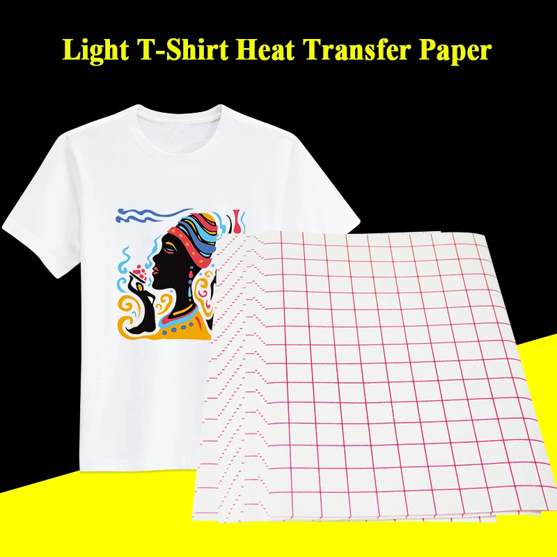 10 Blatt Inkjet-Wärmeübertragu – White Toner Transfer Paper Bewertung und Preis