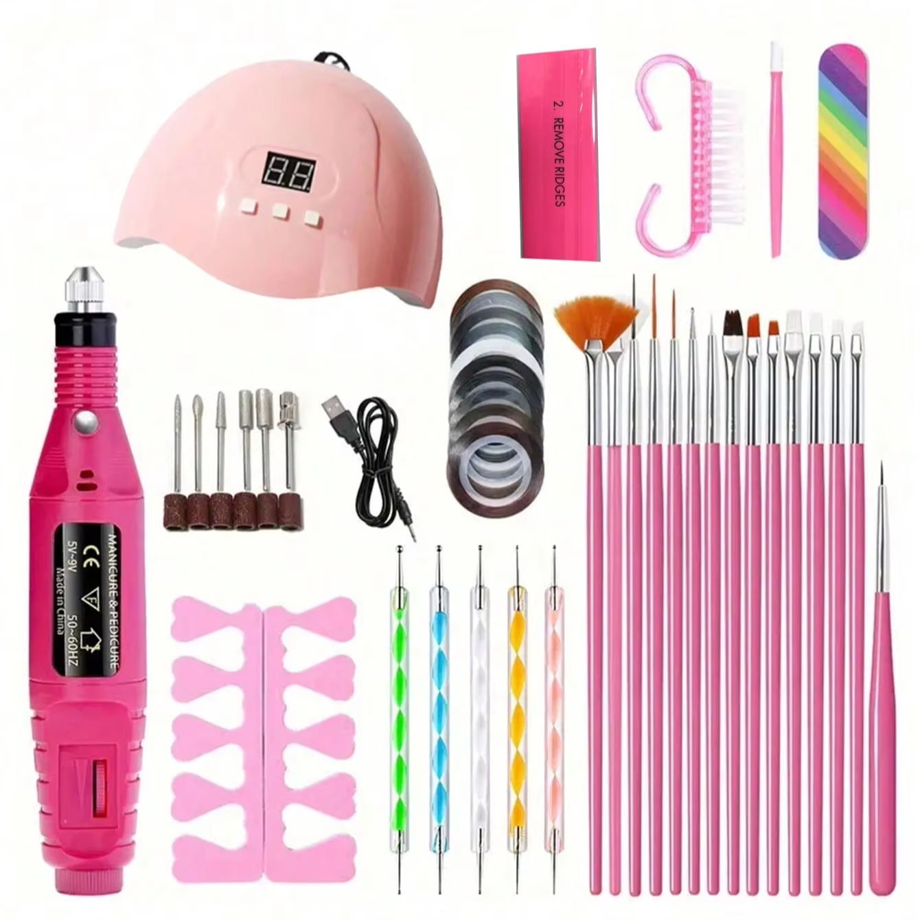 Nagelset Nagelverlängerungs-Ge – Exposure Unit Uv Bewertung und Preis