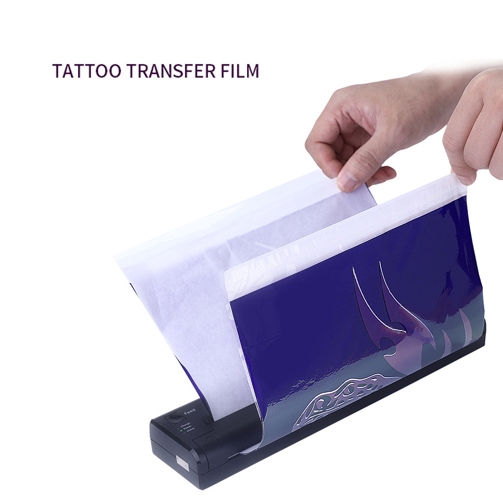 50 Stück transparentes Tattoo  – Foil Transfer Machine Bewertung und Preis