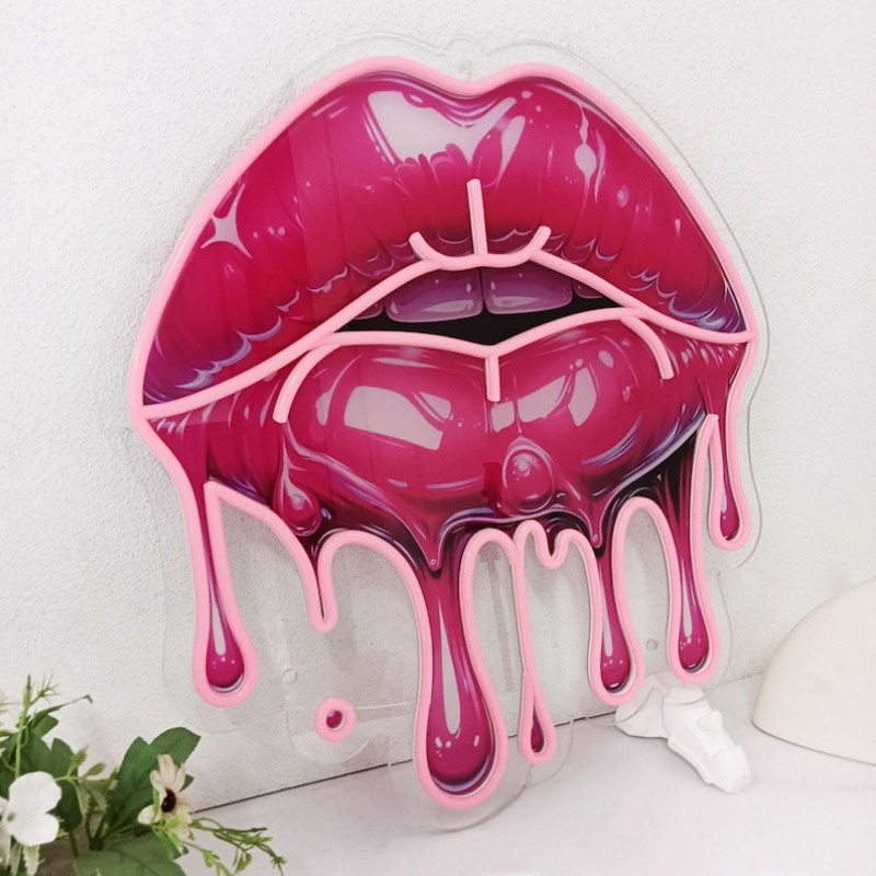 Schmelzende Lippen, UV-gedruck – Commercial Uv Printing Bewertung und Preis