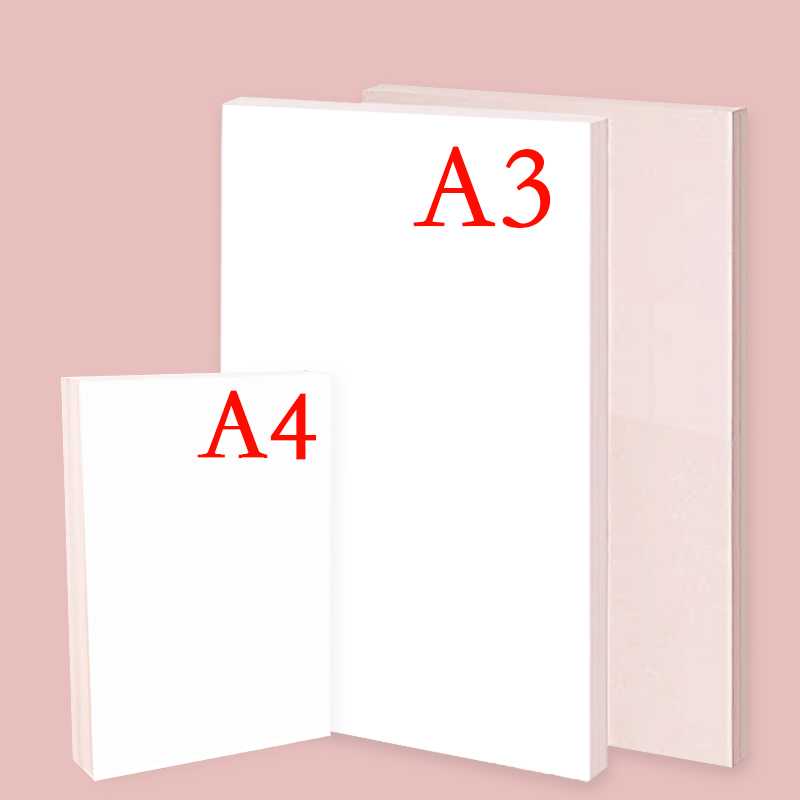 20/50Pcs A3 A4 Sublimation Wär – White Toner Transfer Paper Bewertung und Preis