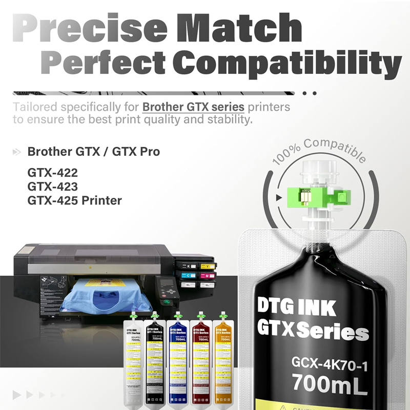 700 ml DTG Textile GTX Tintenb – Direct To Garment Ink Bewertung und Preis