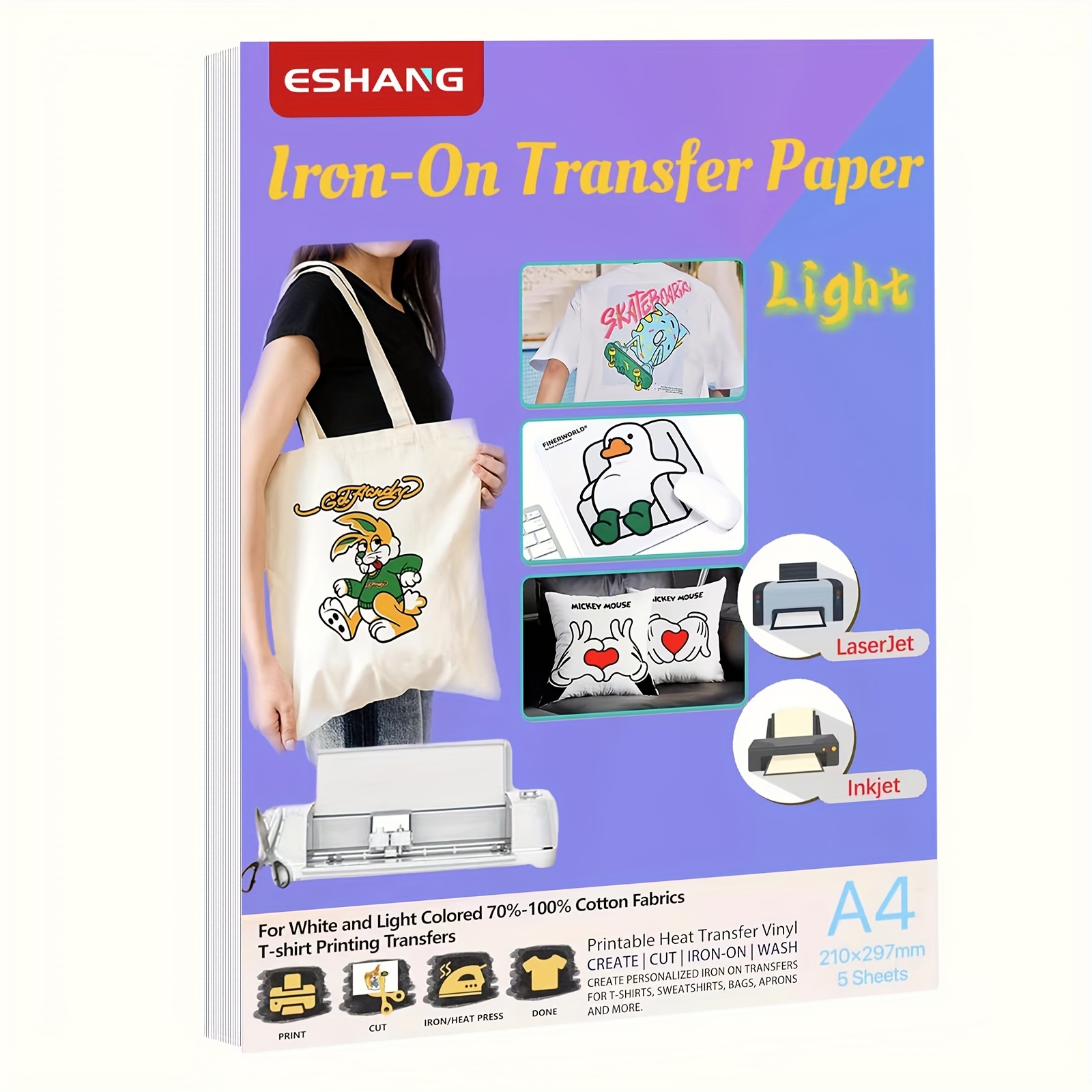Wärmeübertragungspapier im A4- – Printable Heat Transfer Vinyl Bewertung und Preis