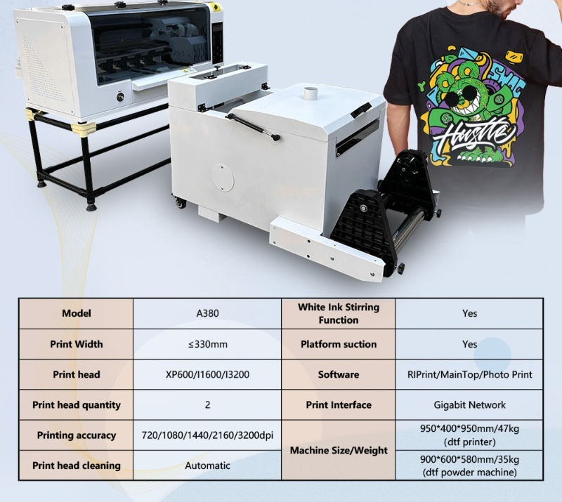 30cm A3 DTF-Drucker mit zwei X – Dtf Powder Shaker Bewertung und Preis
