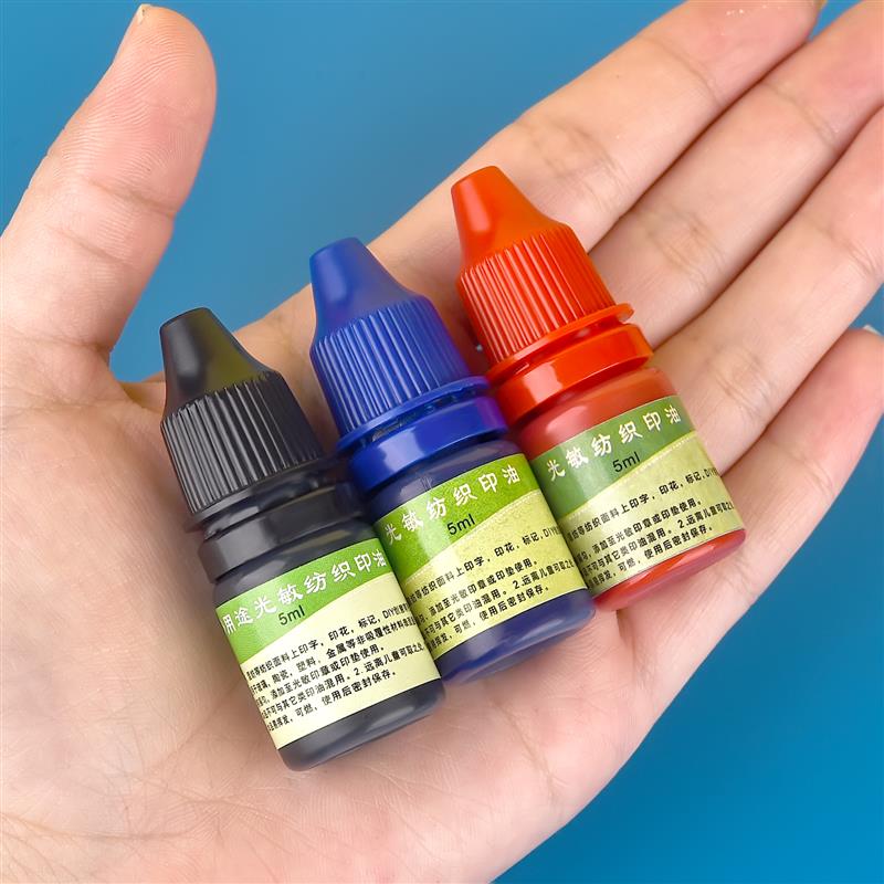 5 ml blau rot schwarz Tinte Te – Direct To Garment Ink Bewertung und Preis